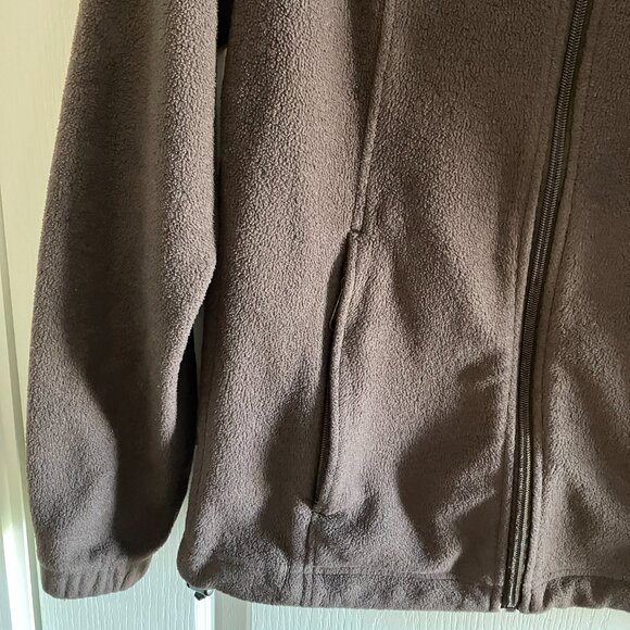 Columbia Brown Womens Fleece Zip Up Jacket - Size Small. - Picture 3 of 11